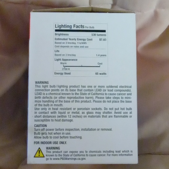 SUNBEAM BR30 INDOOR FLOOD LIGHT - Picture 2 of 5